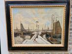 Willem Bastiaan Tholen (1860-1931) - Havengezicht Zuiderzee