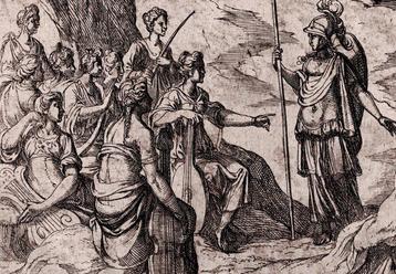 Antonio Tempesta (1555-1630) - The Muses playing music on