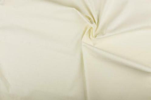 Katoen doek op rol gebroken wit - Katoenen stof 60m op rol, Hobby & Loisirs créatifs, Tissus & Chiffons, Enlèvement ou Envoi
