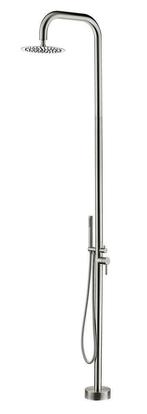 Buitendouche Sole RVS-304 met handdouche, Doe-het-zelf en Bouw, Sanitair, Ophalen of Verzenden, Nieuw