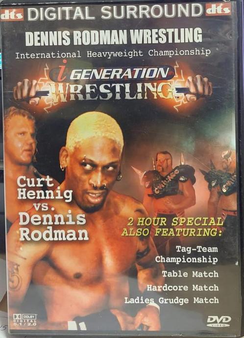 Dennis Rodman Wrestling (dvd tweedehands film), CD & DVD, DVD | Action, Enlèvement ou Envoi