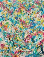 Jecminek - Language of Life - XL painting - ready to hang -