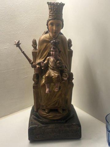 Image - Notre chère Vierge de Vosselaar - 47 cm - Antique -