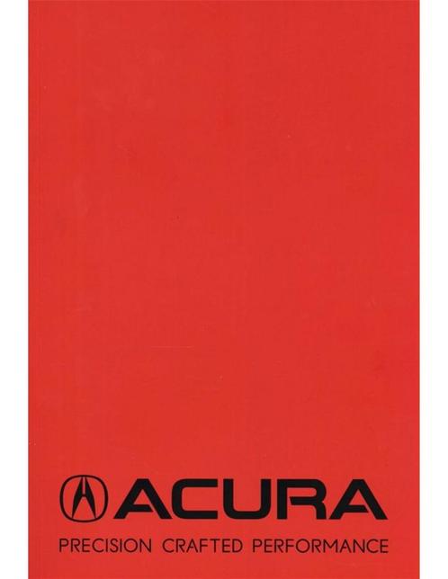 2022 ACURA PROGRAMMA BROCHURE ENGELS (USA), Boeken, Auto's | Folders en Tijdschriften