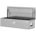 TRUUSK Aluminium Gereedschapskist 99x33x25,5 cm - Met Zijhan, Verzenden, Nieuw