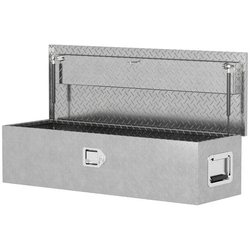 TRUUSK Aluminium Gereedschapskist 99x33x25,5 cm - Met Zijhan, Doe-het-zelf en Bouw, Overige Doe-Het-Zelf en Bouw, Verzenden