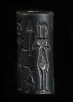 Old Babylonian Haematite Cilinderzegel met