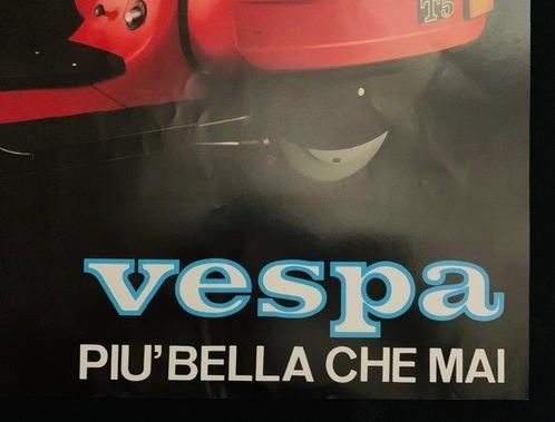 Vespa - Vespa T5, originele poster uit de jaren 80. Zeldzaam, Antiek en Kunst, Kunst | Tekeningen en Fotografie