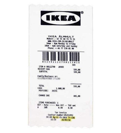 Ikea - Virgil Abloh - Vloerkleed - 201 cm - 89 cm - MARKERAD, Antiquités & Art, Art | Objets design