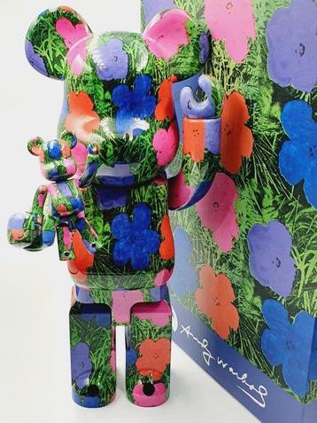 Medicom Toy xAndy Warhol - Be@rbrick Andy Wrhol Flowers