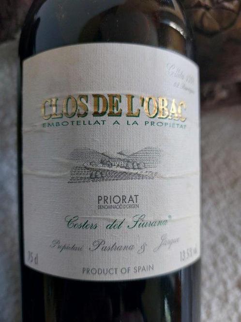 1998 Costers del Siurana, Clos de lObac - Priorat DOC - 2, Verzamelen, Wijnen