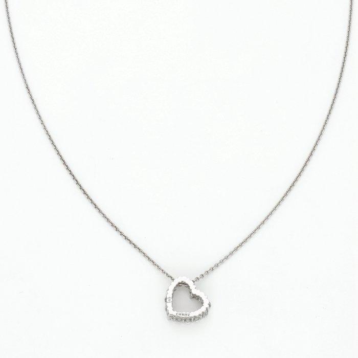 Collier - 14 carats Or blanc Diamant (Naturelle), Bijoux, Sacs & Beauté, Colliers