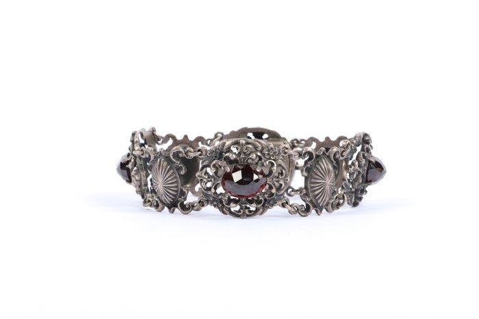 Zonder Minimumprijs - 2-delige sieradenset Zilver - 12.05ct., Handtassen en Accessoires, Antieke sieraden
