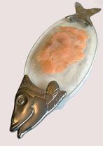 BMF - Fritz Nagel - Serveerschaal - Glas en metaal -, Antiek en Kunst