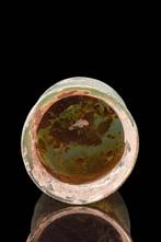 Oud-Romeins Groene glazen fles (Zonder Minimumprijs), Antiek en Kunst