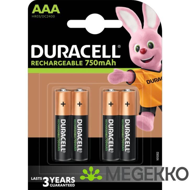 Duracell AAA Oplaadbare batterijen (4 stuks), Informatique & Logiciels, Accumulateurs & Batteries, Envoi