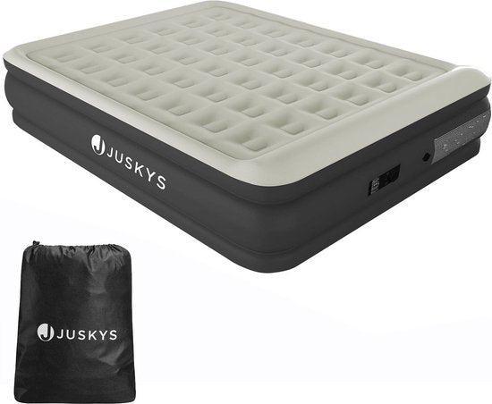 2dekans | Juskys Zelfopblaasbaar Luchtbed Sapri L - Grijs -, Caravans en Kamperen, Kampeeraccessoires, Ophalen of Verzenden