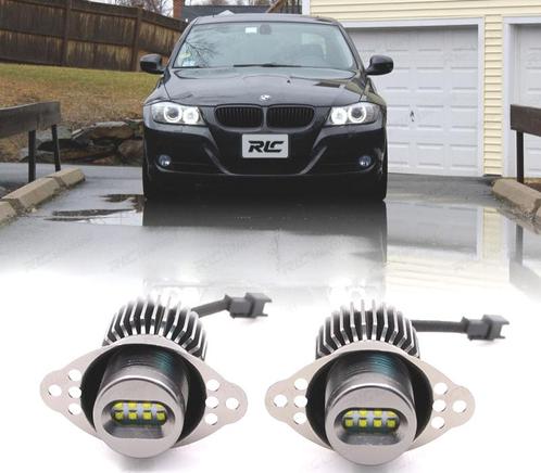 KIT AMPOULES ANGEL EYES LED 80W CANBUS BMW E90 E91 LCI SANS, Autos : Pièces & Accessoires, Éclairage, Envoi