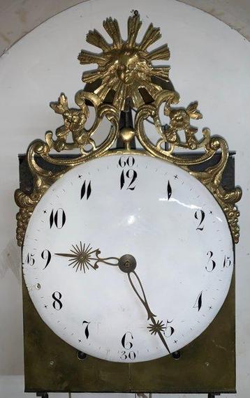Comtoise klok - onbekend Empire - Smeedijzer - 1800-1850, Antiek en Kunst