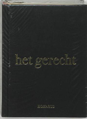 Het gerecht 9789077695654 F. Verheyden, Verzenden, F. Verheyden