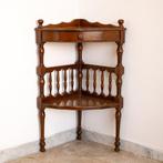 Bijzettafel - hoekig - Hout - een kolom teruggekeerd