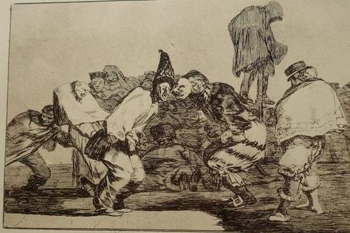Francisco de Goya (1726-1828) after - PROVERBIOS: Disperate, Antiek en Kunst, Antiek | Overige Antiek