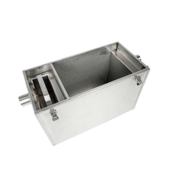 RVS vetafscheider 0.5 ltr./sec., Doe-het-zelf en Bouw, Ventilatie en Afzuiging, Verzenden