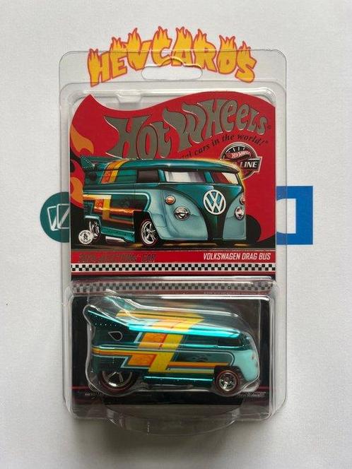 Hot Wheels 1:64 - Model raceauto - Volkswagen Drag Bus RLC, Hobby en Vrije tijd, Modelauto's | 1:5 tot 1:12