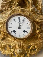 Horloge de cheminée avec personnage Baroque Régule -, Antiek en Kunst