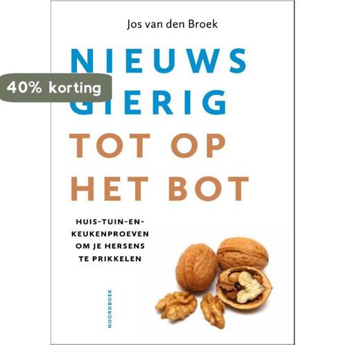 Nieuwsgierig tot op het bot 9789056157463 Jos van den Broek, Boeken, Kunst en Cultuur | Beeldend, Zo goed als nieuw, Verzenden