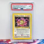 Pokémon Graded card - Team Rockets Meowth #18 Black Star, Nieuw