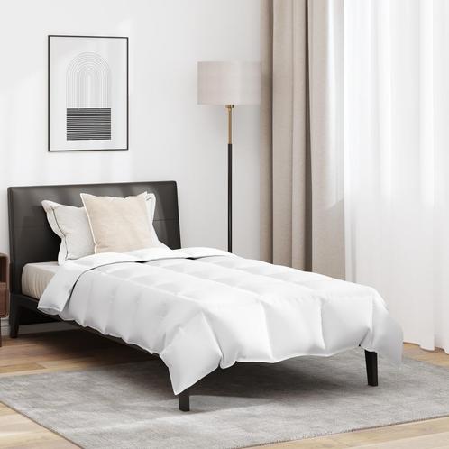 vidaXL Dekbed met kussen 2 pcs Wit 140 x 220 cm Dons, Huis en Inrichting, Slaapkamer | Beddengoed, Nieuw, Verzenden