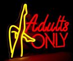 Neonlichtbord - ALLEEN VOOR VOLWASSENEN - neon led-licht, Antiek en Kunst