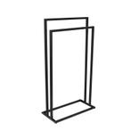 Staand Handdoekenrek Zwart | 45x84cm | OP=OP, Huis en Inrichting, Badkamer | Badkamermeubels, Minder dan 50 cm, Overige typen