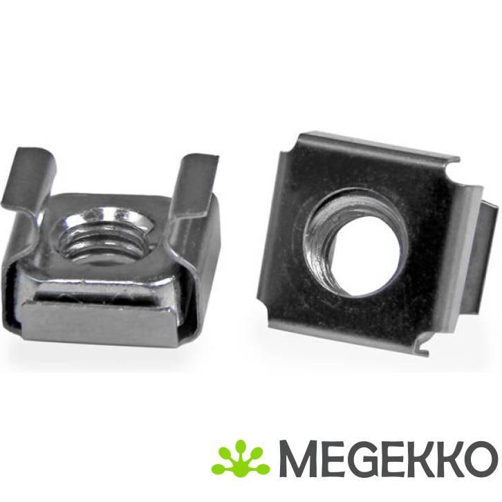 StarTech.com 50 Stuks M6 Plaatmoeren voor Serverrack, Informatique & Logiciels, Boîtiers d'ordinateurs, Envoi