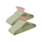 SONGMICS Fluwelen Kledinghangers | Tweede Kansje | Rosegoud, Kleding | Dames, Verzenden, Nieuw, Fluweel, Volwassenen