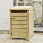Vuren houten enkele containerkast (128 x 80 x 91 cm), Maison & Meubles, Armoires | Autre, Verzenden