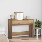 vidaXL Kaptafel artisanaal eikenkleurig 100 x 45 x 76 cm, Verzenden, Nieuw