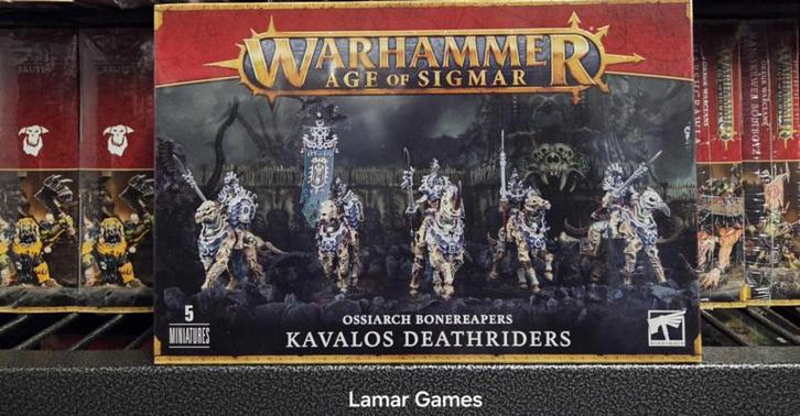 Ossiarch Bonereapers Kavalos Deathriders (Warhammer Age of, Hobby en Vrije tijd, Wargaming, Ophalen of Verzenden