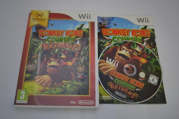Donkey Kong Country Returns Nintendo Selects (Wii HOL), Games en Spelcomputers, Games | Nintendo Wii