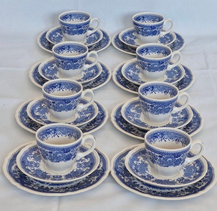 Villeroy & Boch METTLACH - Koffieservies voor 8 (24) -, Antiek en Kunst, Antiek | Meubels | Tafels