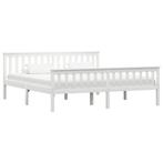 Bedframe Grenenhout Wit 180x200 | Retour Deal 55% Korting, Verzenden, Wit, 180 cm, 200 cm