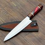 Keukenmes - Japanse stijl. Handgeslepen keukenmes, Afrikaans