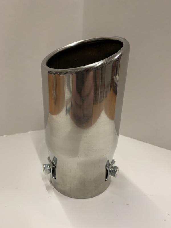 Rond 3 inch rvs sierstuk 40-65mm aansluit diameter, Autos : Pièces & Accessoires, Systèmes d'échappement, Enlèvement ou Envoi