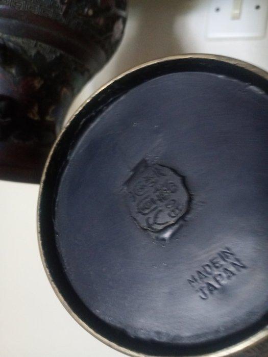 Vaas met dubbele oren - Paire + geurbrander - brons -, Antiek en Kunst, Antiek | Overige Antiek