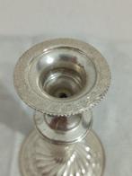 Kaarsenhouder - Zilver - zilveren candelaber, Antiek en Kunst