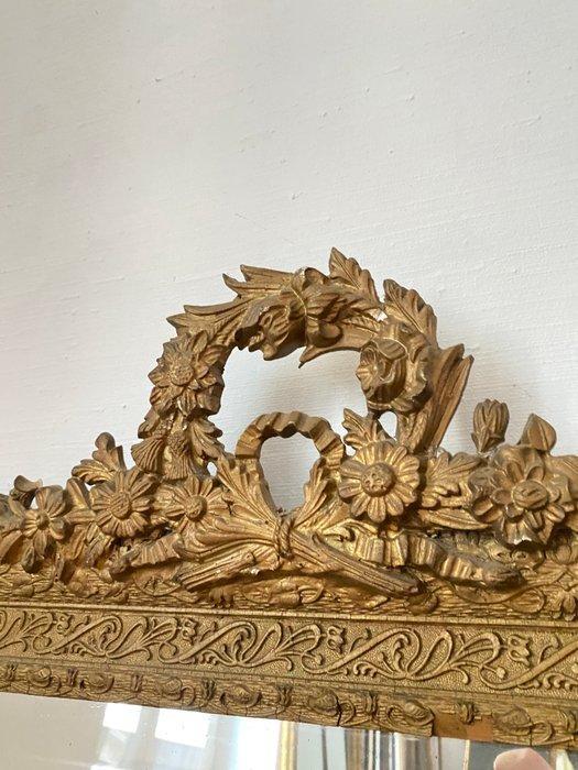 Spiegel - Hout - Hoogte 107cm, Antiek en Kunst, Antiek | Overige Antiek