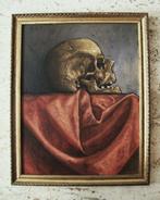 École italienne (XX) - Vanitas - NO RESERVE, Antiek en Kunst, Kunst | Schilderijen | Klassiek