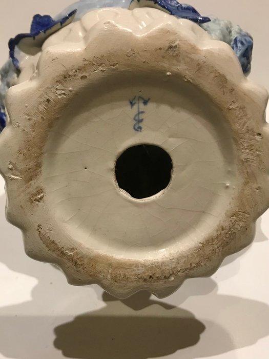 Italie centre de table (vase aux légumes) - Capodimonte -, Antiquités & Art, Antiquités | Verre & Cristal