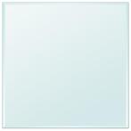 Tafelblad Glas 80x80 | Retour Deal 47% Korting!, Huis en Inrichting, 50 tot 100 cm, Verzenden, Vierkant, Nieuw